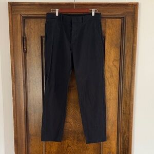 COS Men's Black Dress Pants - Classic Straight Fit in Size EUR48